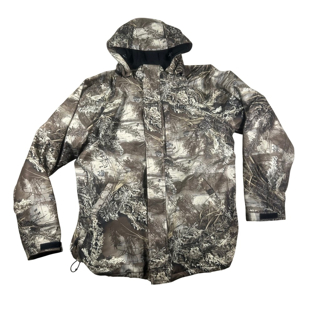 MidwayUSA Hunter Creek Realtree Max-1 XT Camo Hunting Jacket Men 2XL Tall Hooded